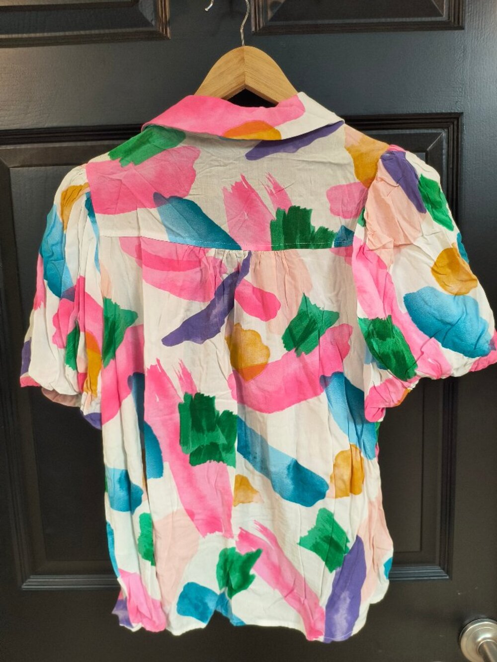 Colorful Blouse - Entro (M) - Picture 4 of 4